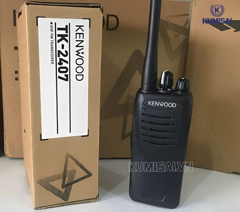 Tìm hiểu máy bộ đàm Kenwood TK2407