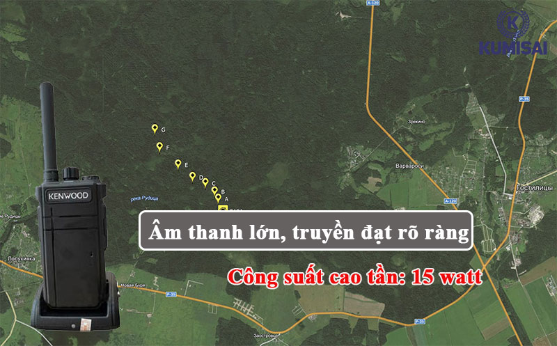 Âm thanh lớn, truyền đạt rõ ràng