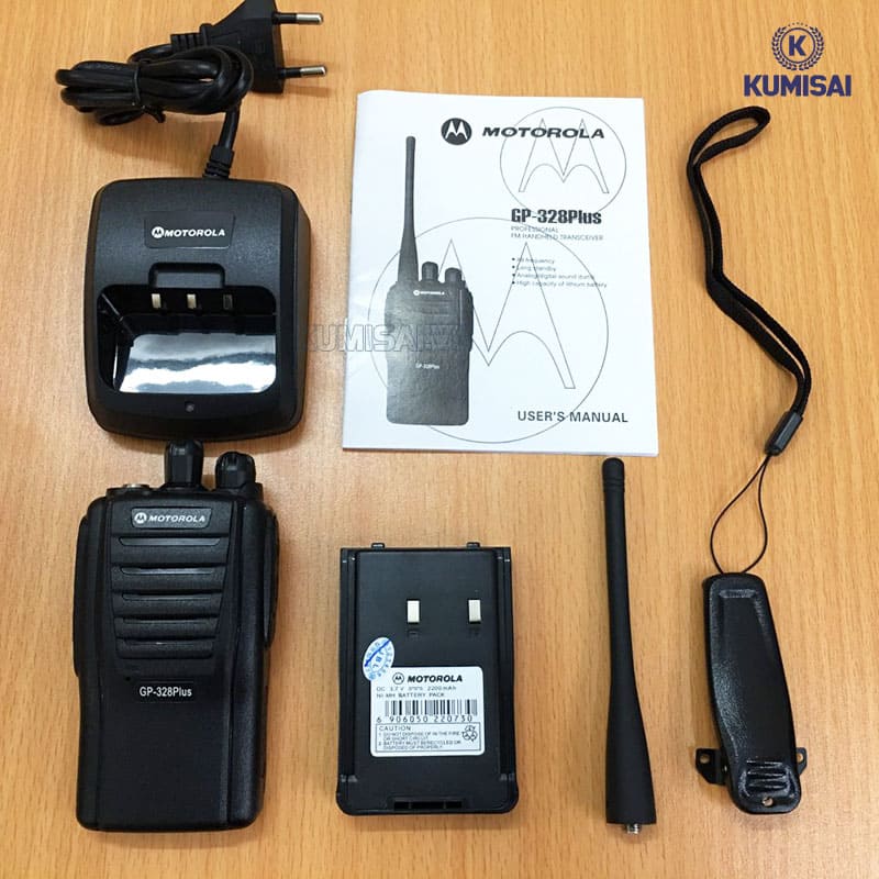 Bộ đàm Motorola GP-328 Plus chất lượng,  hiệu quả tối ưu 