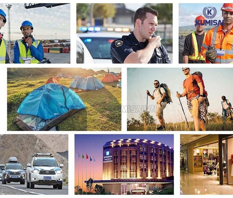 Bộ đàm Motorola GP-328 Plus ứng dụng đa dạng 