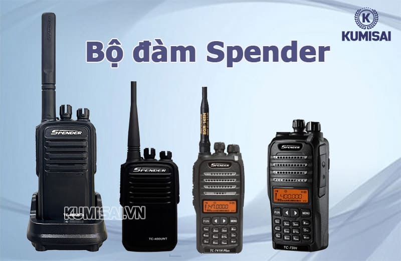 Bộ đàm Spender chính hãng, giá tốt Bộ đàm Spender chính hãng, giá tốt