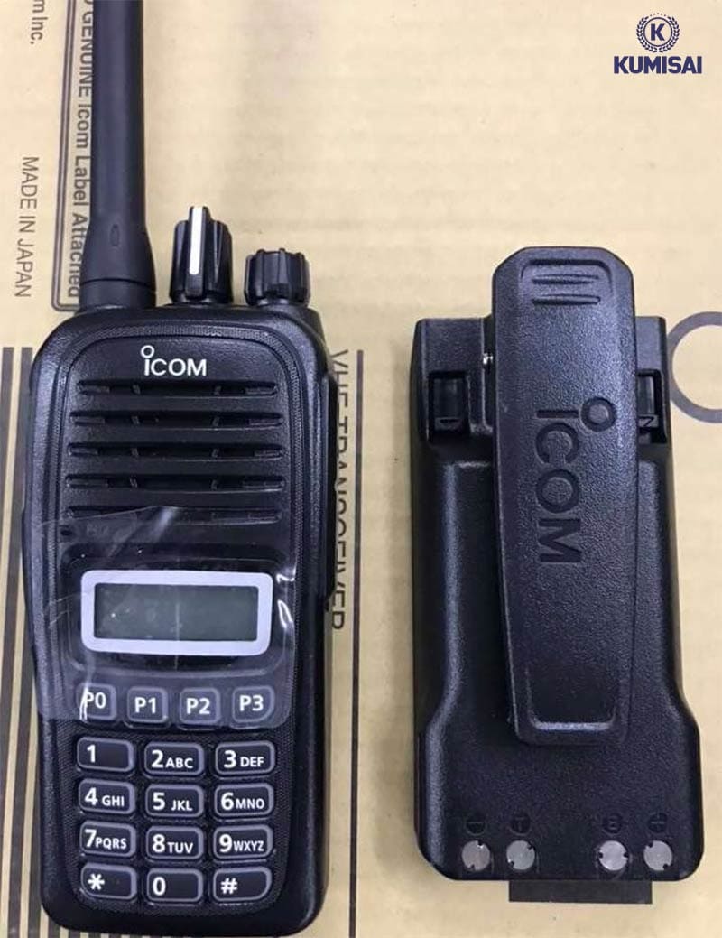 Ảnh thực tế bộ đàm cầm tay Icom IC-V88