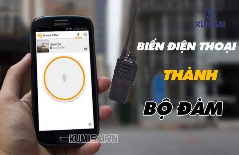 5+ Ứng dụng biến điện thoại thành bộ đàm iphone, android