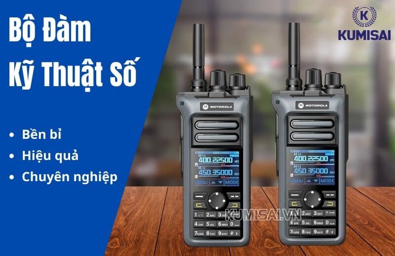Bộ đàm kỹ thuật số - Giải pháp liên lạc hiện đại chuyên nghiệp Bộ đàm kỹ thuật số - Giải pháp liên lạc hiện đại chuyên nghiệp