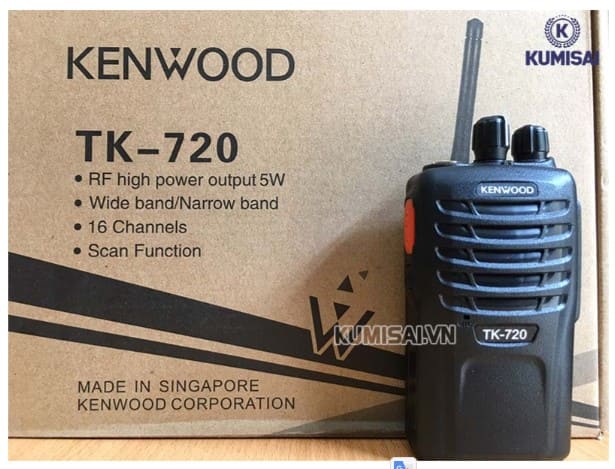 Bộ đàm quân đội Kenwood TK 720