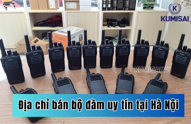 Tìm hiểu các dòng bộ đàm tại Hà Nội chất lượng