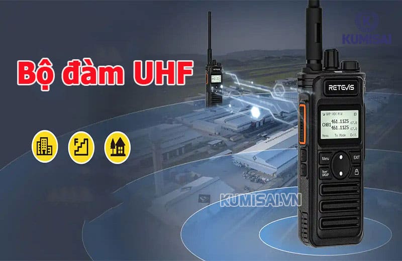 Tìm hiểu về bộ đàm UHF