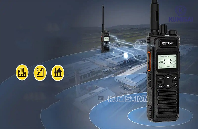 Bộ đàm UHF: Ưu điểm, Ứng dụng, Cách chọn mua