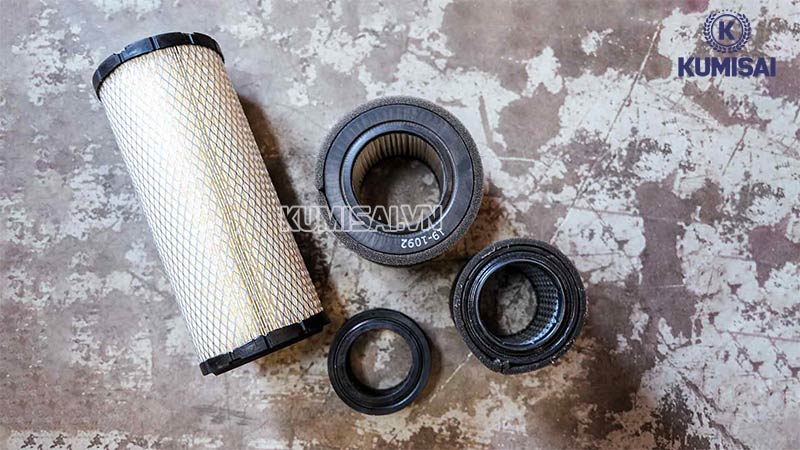 Bộ lọc gió bẩn - Nguyên nhân máy nén không khí kêu to