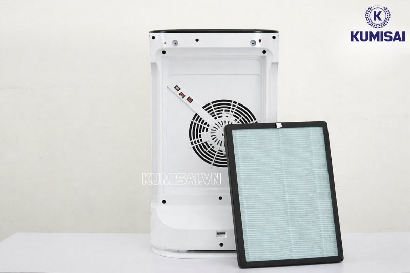 Kumisai KMS-D57 sở hữu bộ lọc HEPA 3 lớp cao cấp