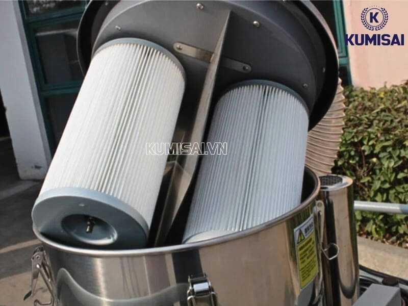 Bộ lọc HEPA trong máy hút bụi công nghiệp