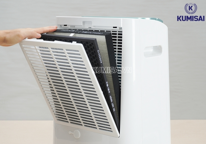 Bộ lọc đa tầng, diệt vi khuẩn, nấm mốc và mùi hiệu quả