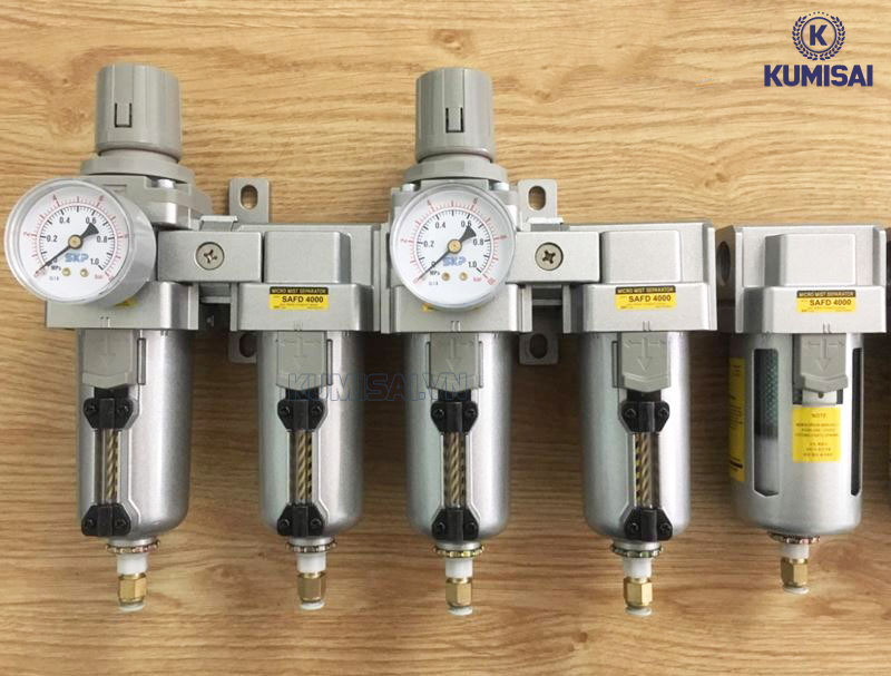 Bộ lọc tách nước máy nén khí xả tự động