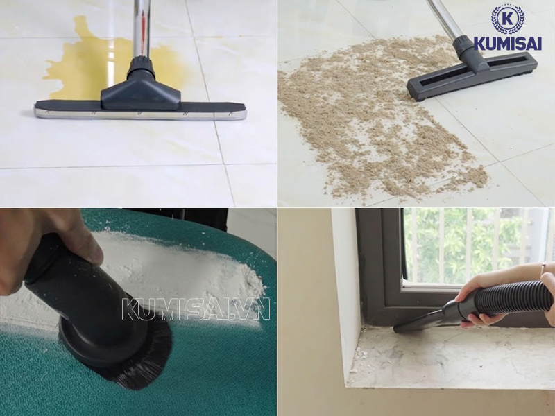 Làm sạch hiệu quả, xử lý các loại vết bẩn