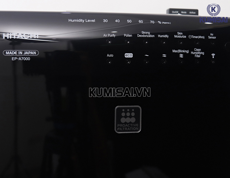 Sử dụng bảng điều khiển để cài đặt chế độ làm việc của máy