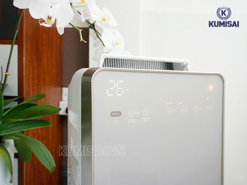 Cài đặt chế độ hoạt động trên màn hình điều khiển 