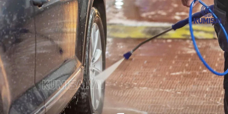 Sử dụng máy rửa xe cao áp Kumisai 18M17.5-3T4 đúng chuẩn