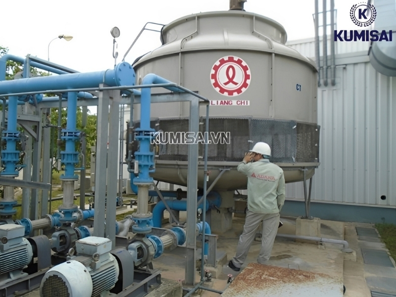 Cách thức hoạt động của máy bơm nước tháp giải nhiệt