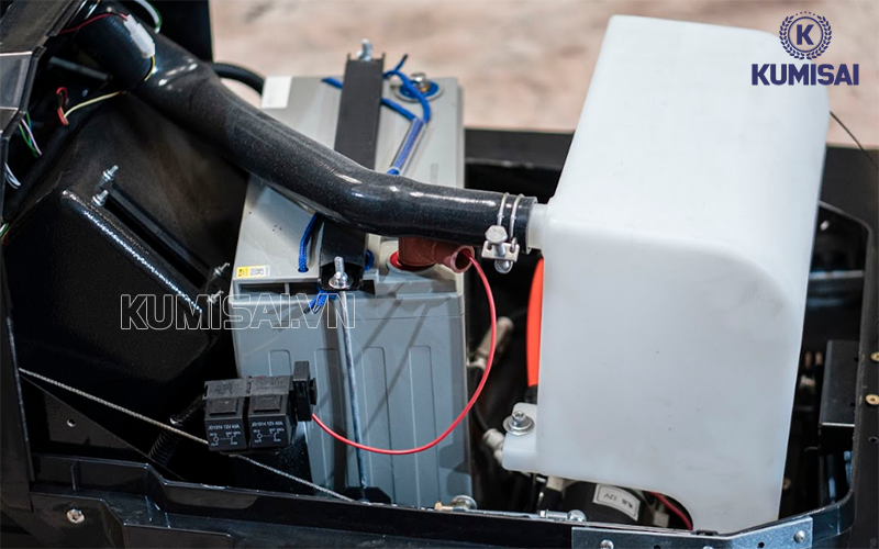 Nguồn điện xe quét rác DQC-Tech