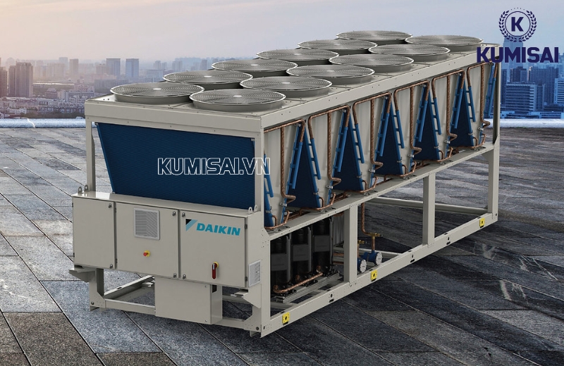 Cấu tạo chung của tháp làm mát gió