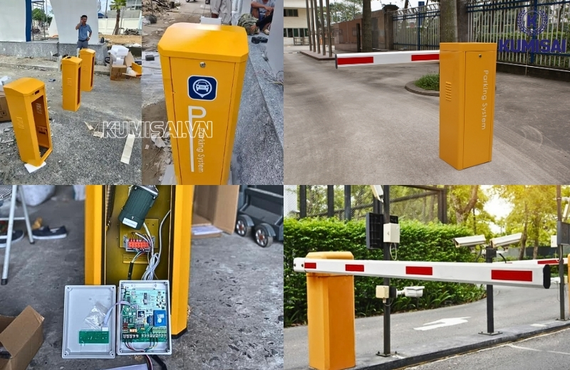 Cấu tạo của barrier tự động APZ 220