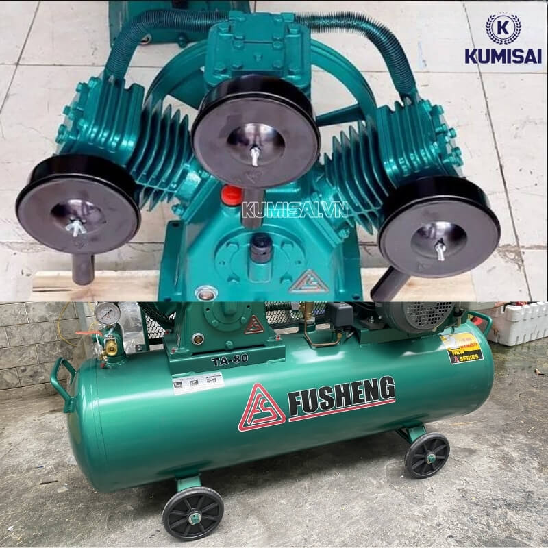Cấu tạo của máy nén khí piston