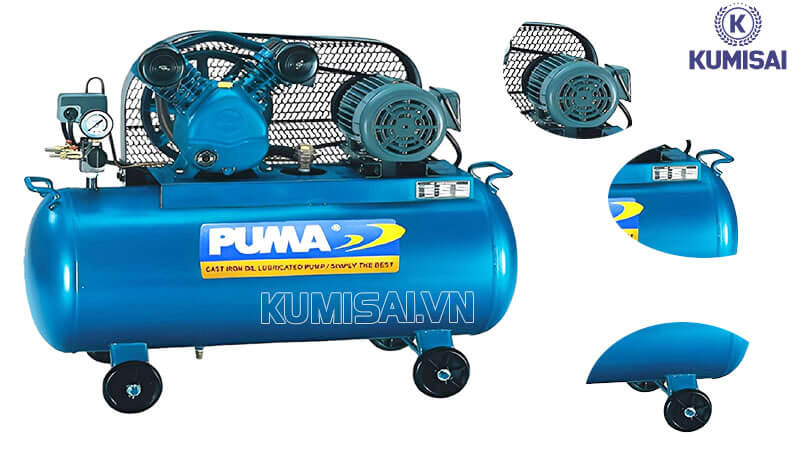 Cấu tạo máy nén khí Puma PX-1090