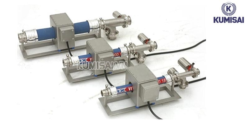 Cấu tạo máy phát hiện kim loại dạng đường ống
