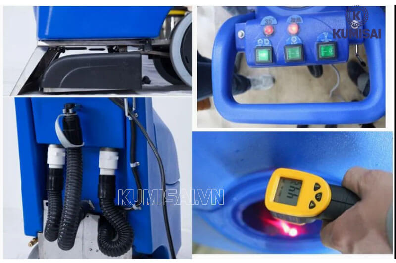 Cấu tạo máy giặt thảm Supper Clean DTJ3A bền bỉ