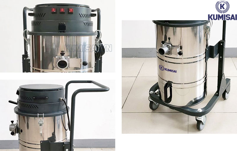 Cấu tạo máy hút bụi nhà xưởng Kumisai KMS 360 