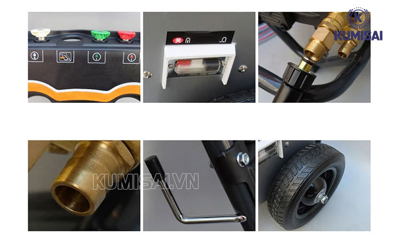 Các bộ phận chính của máy rửa xe Palada PD 70/1.8