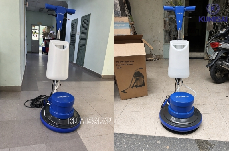 Chà rửa các loại sàn, không lo trầy xước hay hư hại