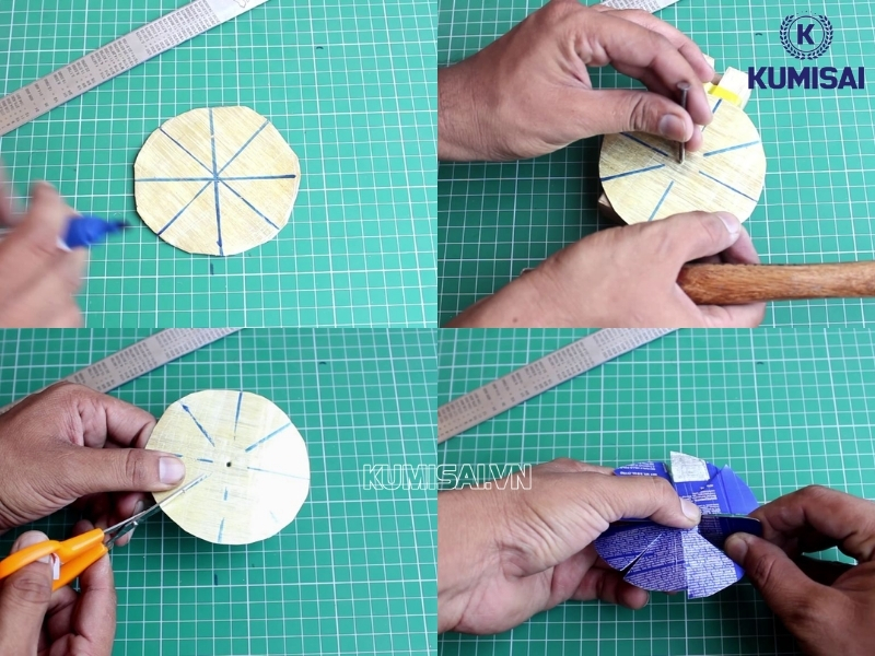 Làm cánh quạt cho máy hút bụi