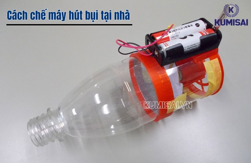 Hướng dẫn cách tự chế máy hút bụi tại nhà
