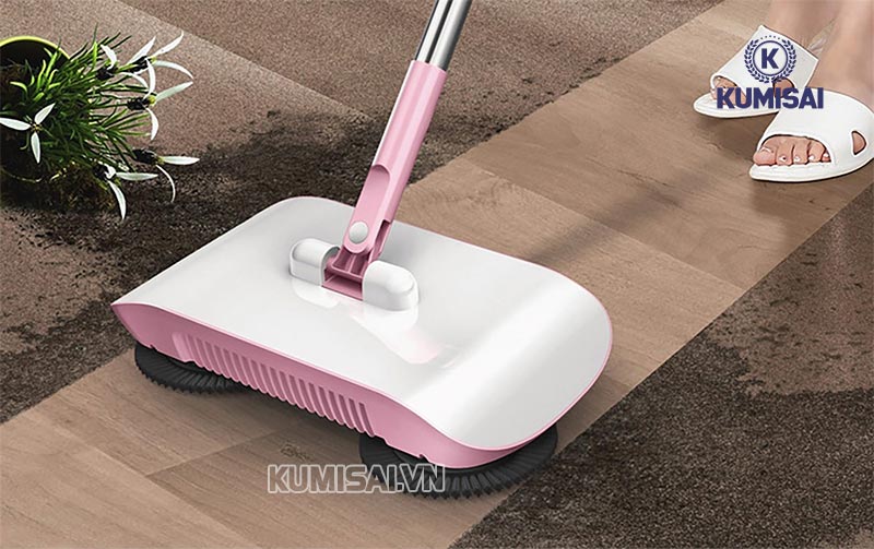 Tiết kiệm tối đa thời gian với chổi quét nhà hút bụi thông minh Tiết kiệm tối đa thời gian với chổi quét nhà hút bụi thông minh