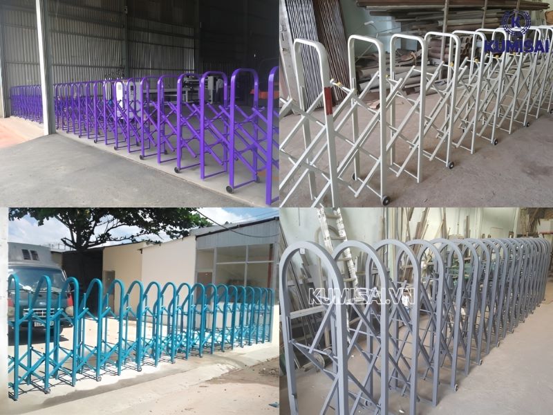 Chọn đơn vị bán và lắp đặt cổng xếp kéo tay uy tín, có đội ngũ nhân viên chuyên nghiệp