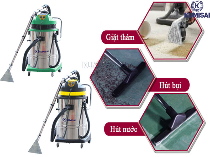 Chọn máy giặt thảm phun hút phù hợp với nhu cầu