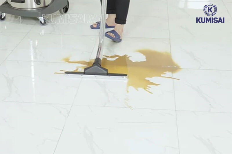 Khả năng làm sạch chất lỏng nhanh chóng 