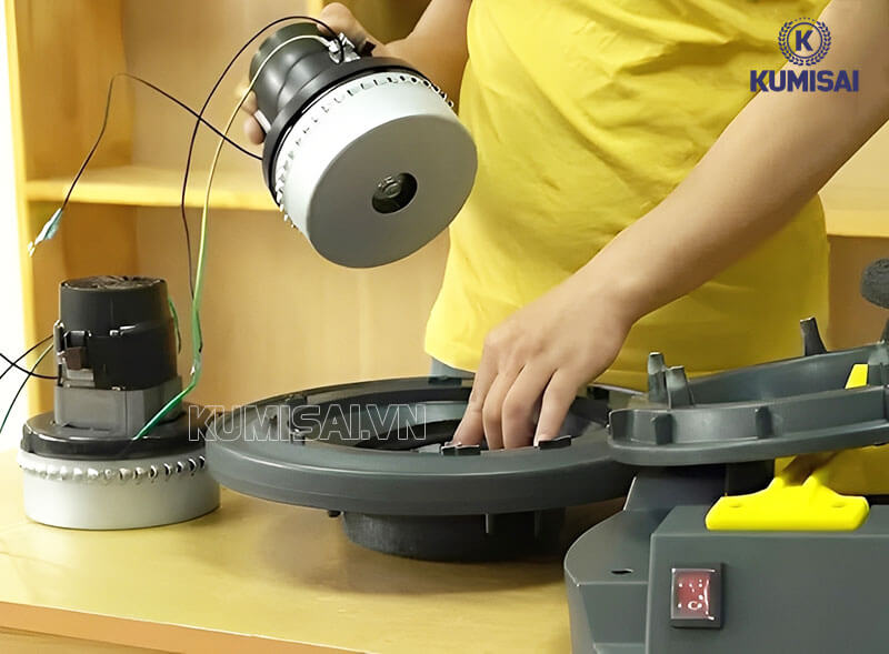 Motor máy hút bụi 1500W có khả năng tương thích cao 