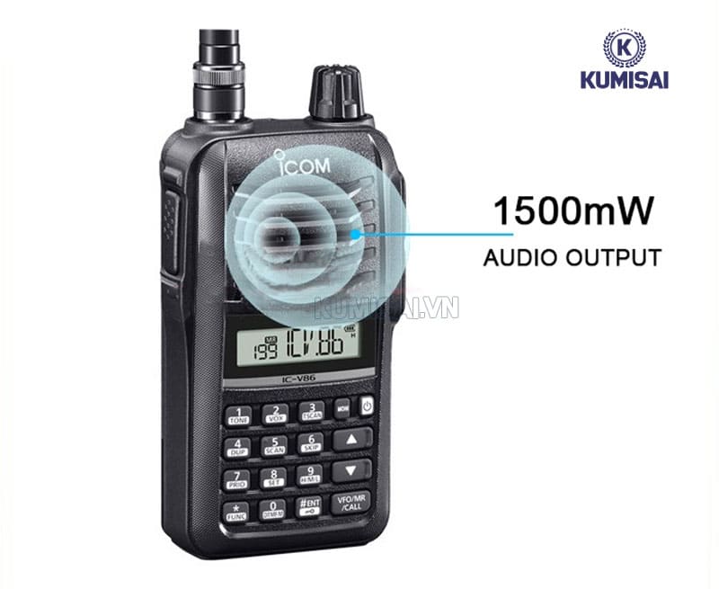 Công suất âm thanh lớn, chất lượng giọng nói được cải thiện