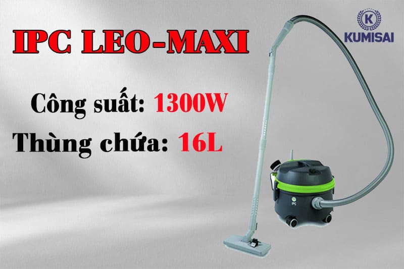 Công suất 1300W thu gom triệt để các loại bụi bẩn