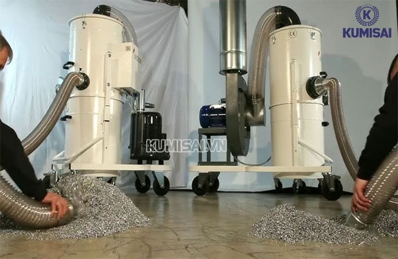 máy hút bụi cnc Công suất hút bụi mạnh mẽ