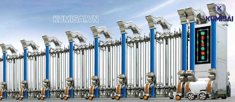 Cổng xếp lùa TC-J8907