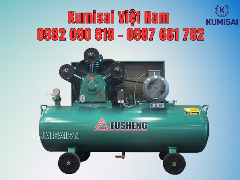 Kumisai Việt Nam - Địa chỉ cung cấp máy nén khí piston Fusheng TA100(10HP)