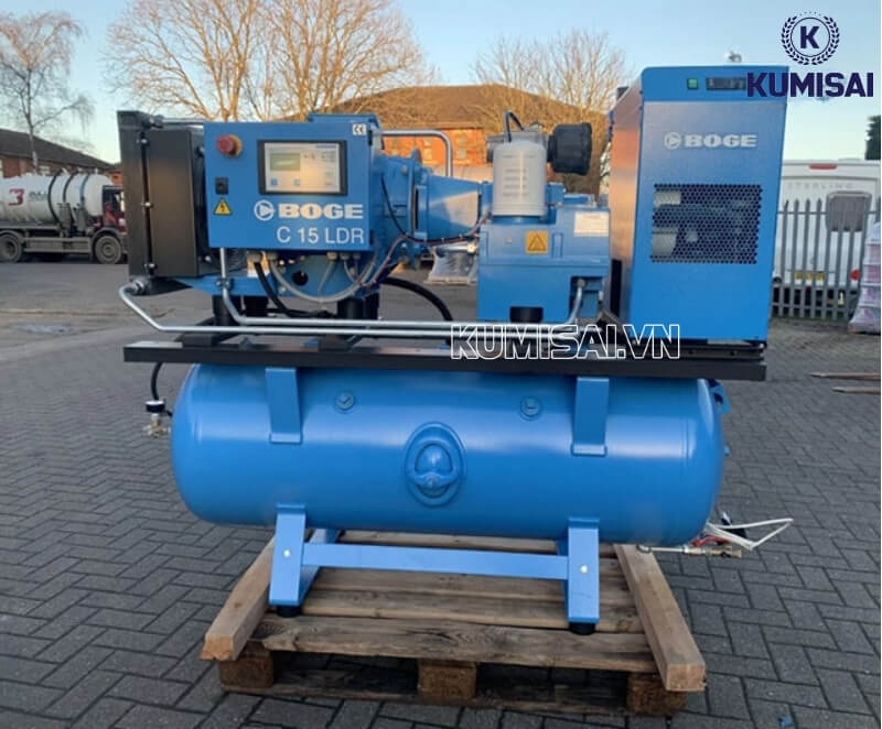 Vị trí đặt máy nén khí boge