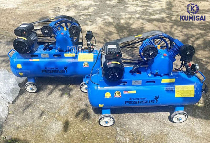 Đặt máy nén khí Pegasus TM-V-0.12/8-70L ở nơi bằng phẳng