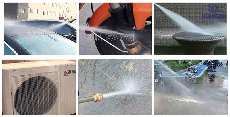 Ứng dụng đa năng, phun xịt mạnh mẽ Ứng dụng đa năng, phun xịt mạnh mẽ