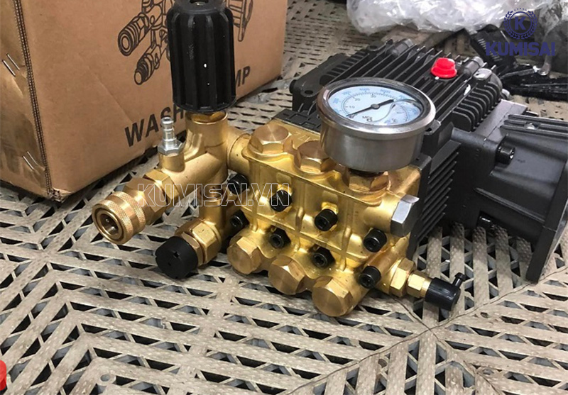 Đầu bơm cao áp 3.0kW model 3WZ-18127B gọn nhẹ, dễ lắp đặt