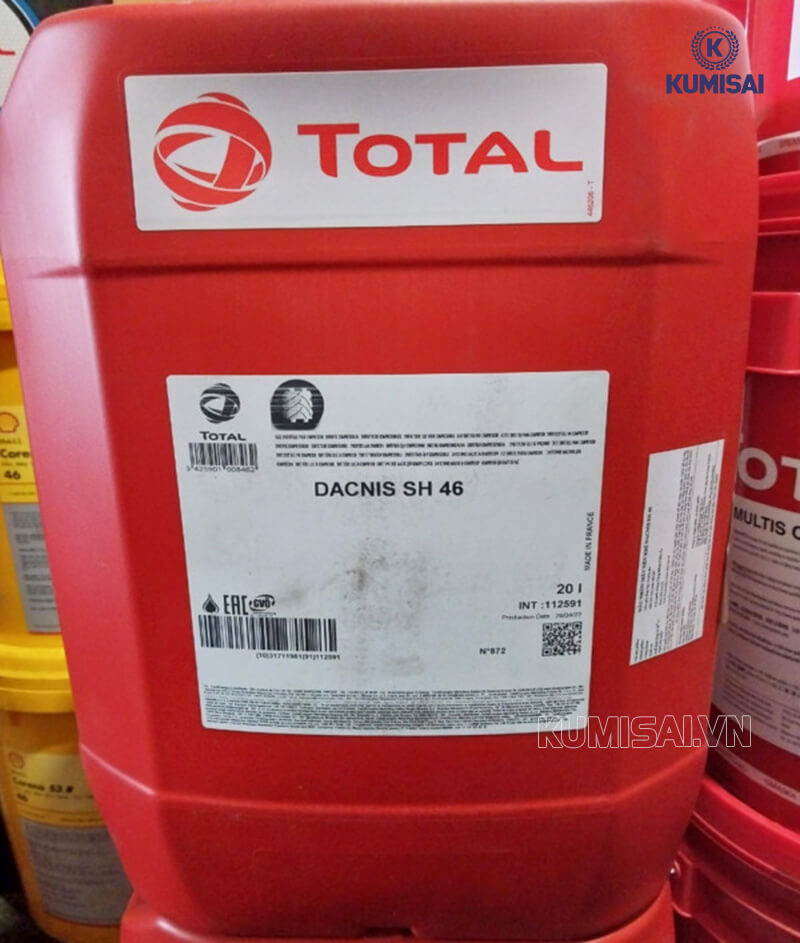 dầu máy nén khí Total Dacnis SH 46