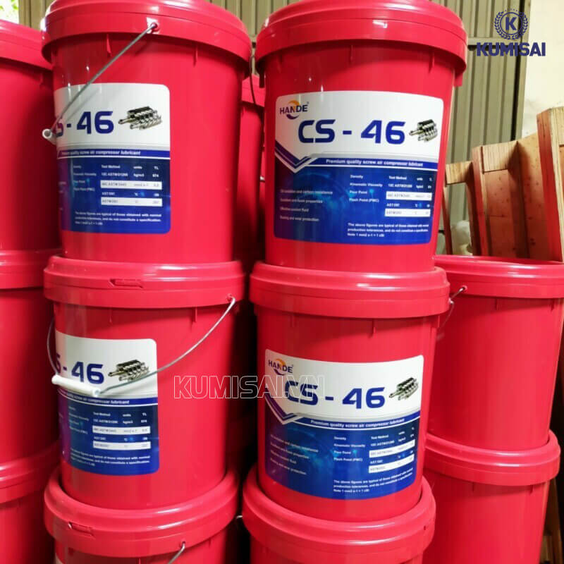 Dầu máy nén khí trục vít CS 46